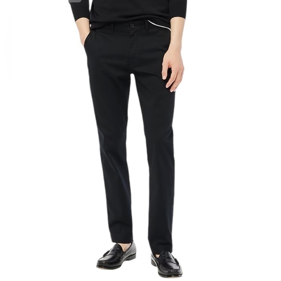 NEW J. CREW Straight-fit Flex Chino Pant in Black Size 36 x 32 - Picture 1 of 10